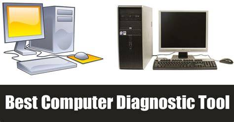A collection of computer diagnostic tools laid out on a desk.