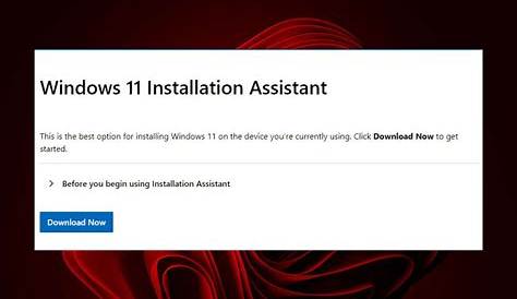 How to Use the Windows 11 Installation Assistant